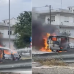 Πυρκαγιά σε ημιφορτηγό όχημα στις Φέρες Έβρου
